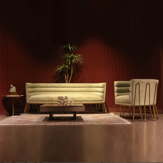 Glamour lounge chair