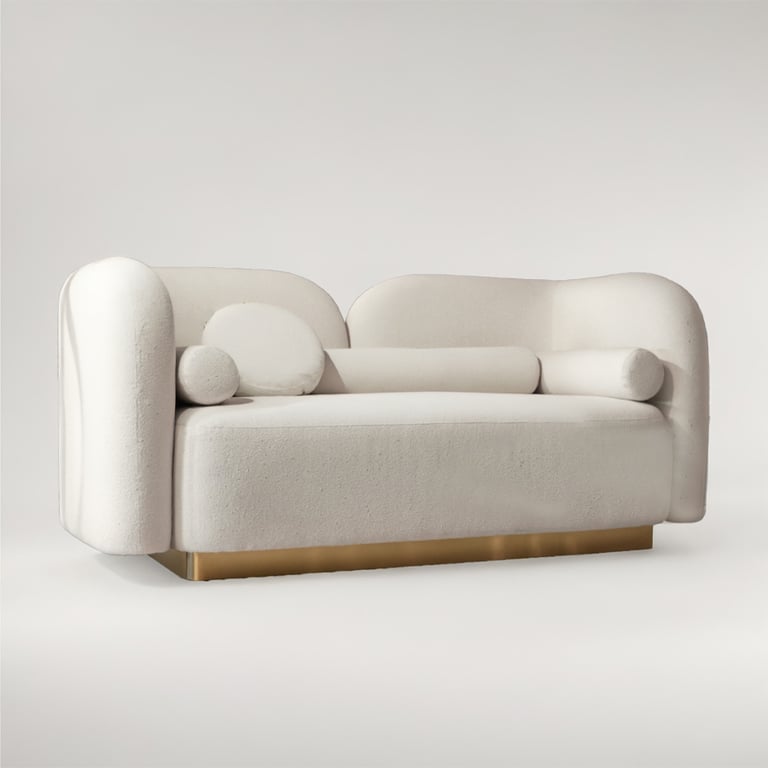 Chaise sofa 2 seater